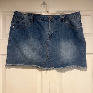 Denim skirt